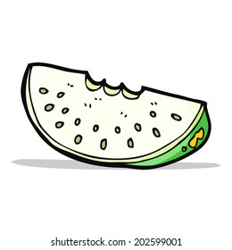 cartoon melon slice