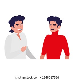 cartoon men design
