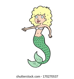 cartoon mermaid