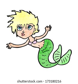 cartoon mermaid