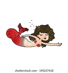cartoon mermaid