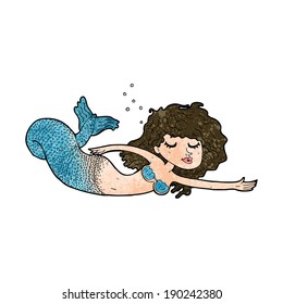 cartoon mermaid