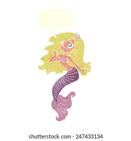 cartoon mermaid