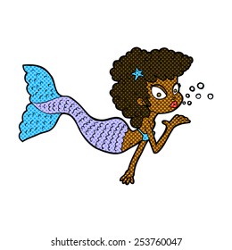 cartoon mermaid