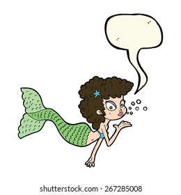 cartoon mermaid