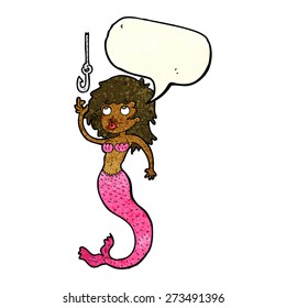 cartoon mermaid