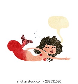cartoon mermaid