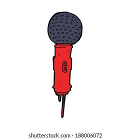 cartoon microphone