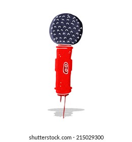 cartoon microphone