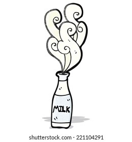 cartoon milk