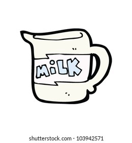 Cartoon Milk Jug Stock Vector (Royalty Free) 103942571