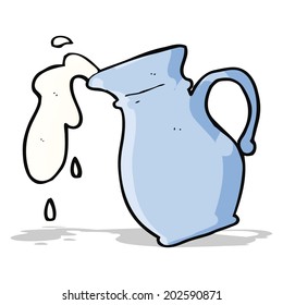 Cartoon Milk Jug