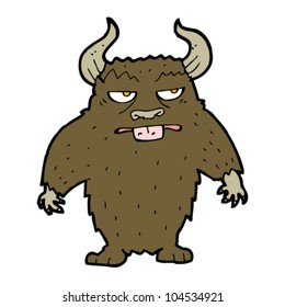 minotauro de dibujos animados