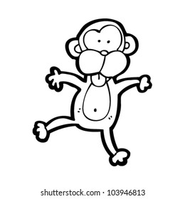 cartoon monkey