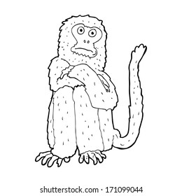 cartoon monkey