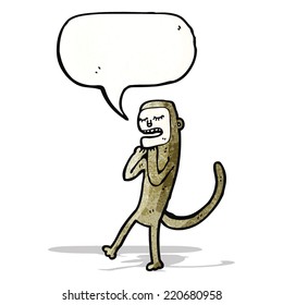cartoon monkey