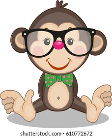 Cartoon monkey