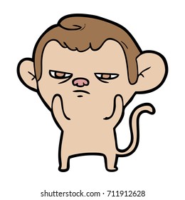 cartoon monkey