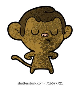 cartoon monkey