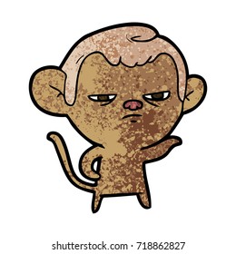 cartoon monkey