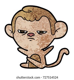 cartoon monkey