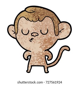 cartoon monkey