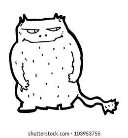 cartoon monster