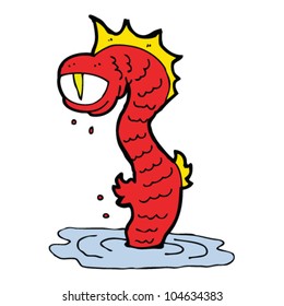 cartoon monster