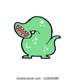 cartoon monster