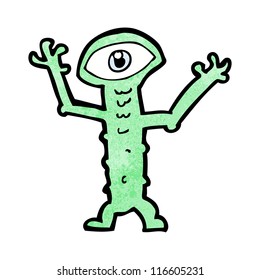 cartoon monster