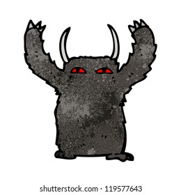 cartoon monster