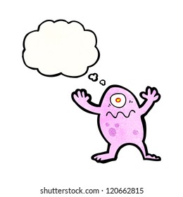 cartoon monster