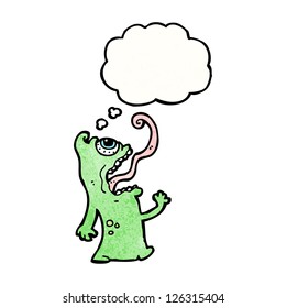 cartoon monster