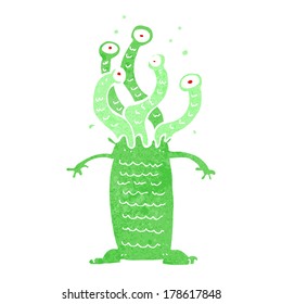 cartoon monster