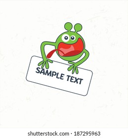 Cartoon monster
