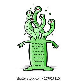 cartoon monster