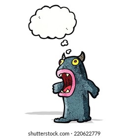 cartoon monster