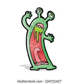 cartoon monster