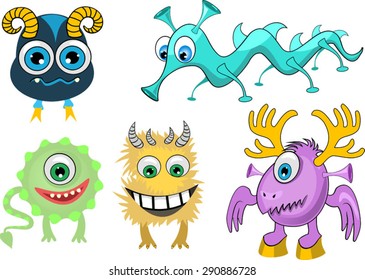 Cartoon monster