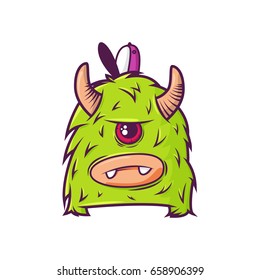 Cartoon monster