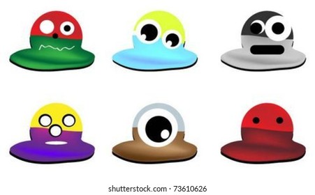 Cartoon monster