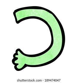 Cartoon-Monster-Arm