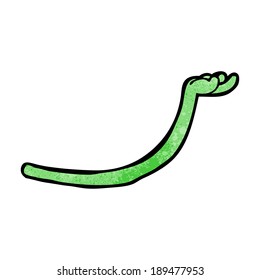 cartoon monster arm