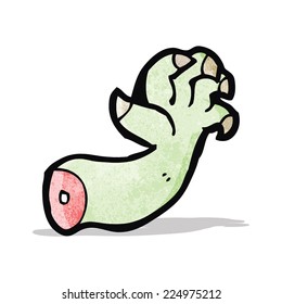 cartoon monster arm