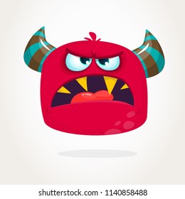 Cartoon monster character for Halloween