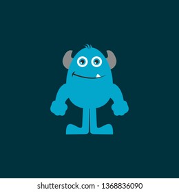 cartoon monster icon