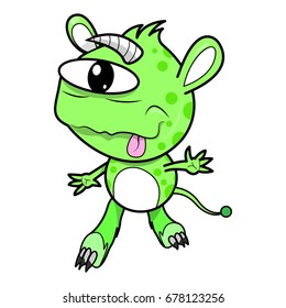 cartoon monster illustration