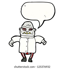 cartoon monster man