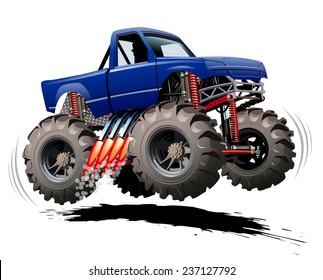 Cartoon Monster Truck