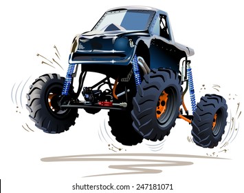 Cartoon Monster Truck